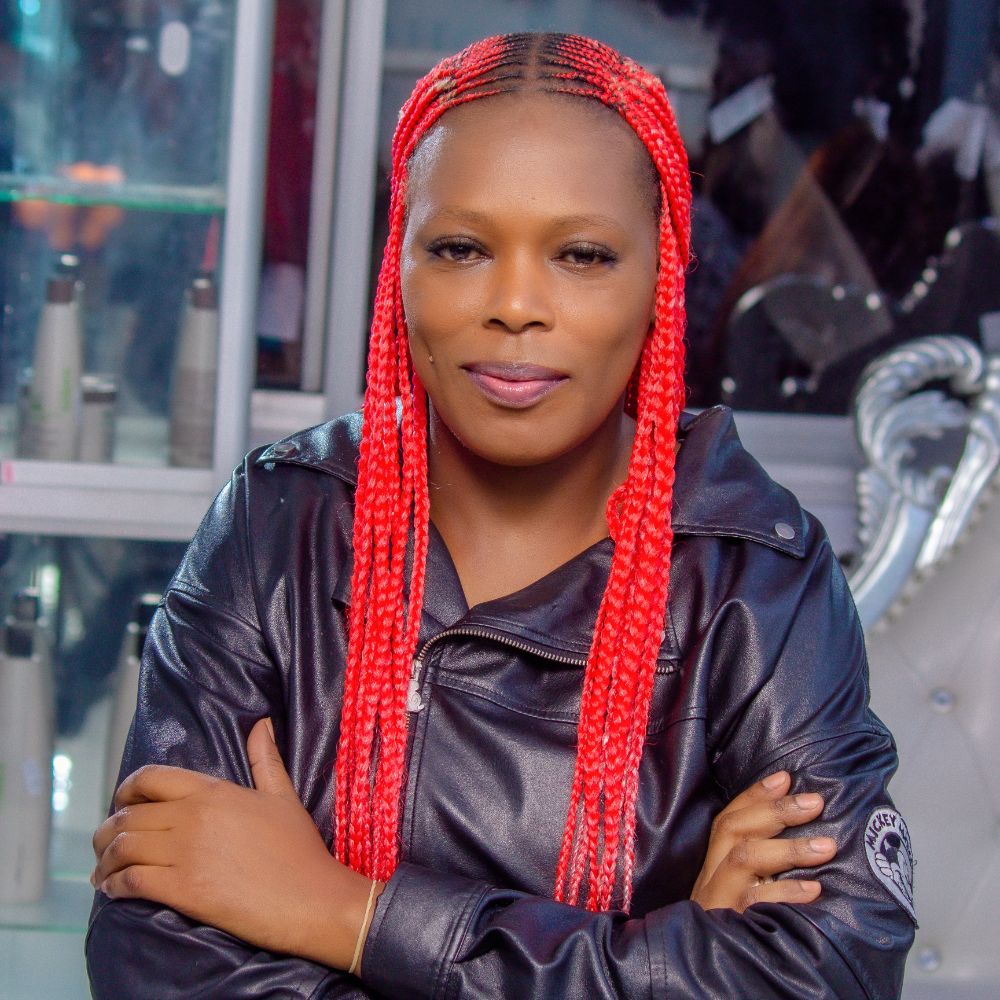 Evelyn Adhiambo Proffessional Hairdresser Lash Technician